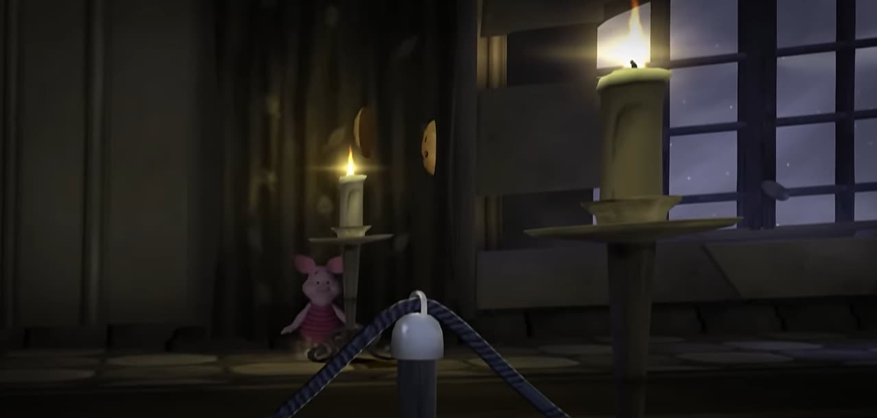 Spooky atmosphere in Piglet's Big Game