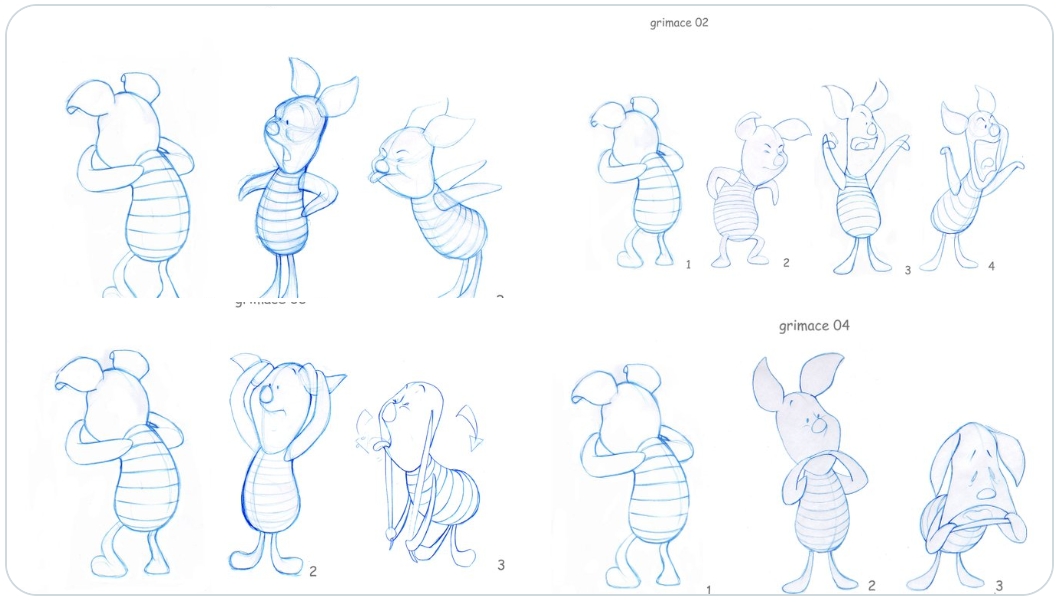 Grimace Concept Arts from Piglet's Big Game